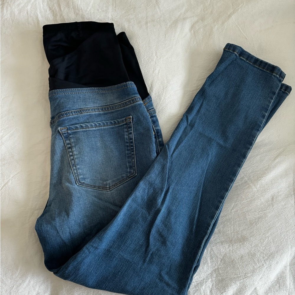 Isabel Maternity Full Panel Jeggings EUC Like New. Size 8/29